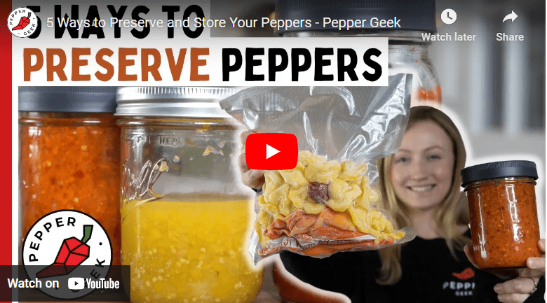 How To Preserve Fresh Pepper For Long-Time Storage