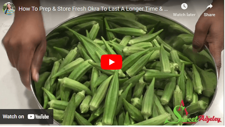 How To Preserve Okra For Long Time Storage