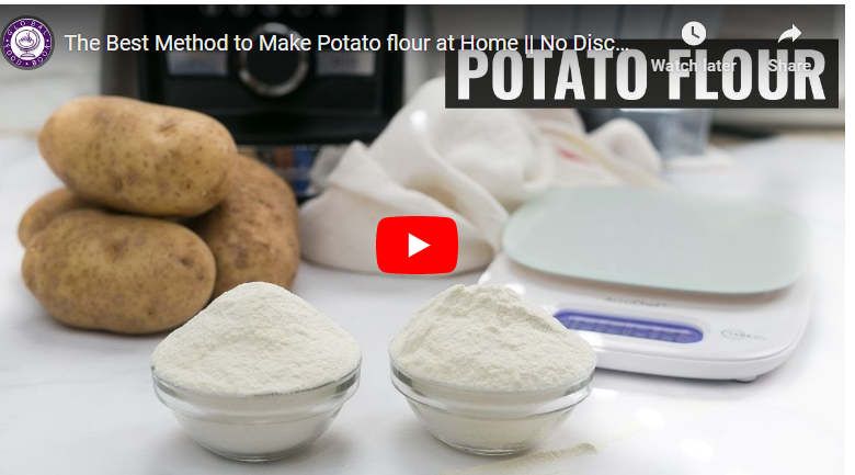 How To Process Potatoes Flour