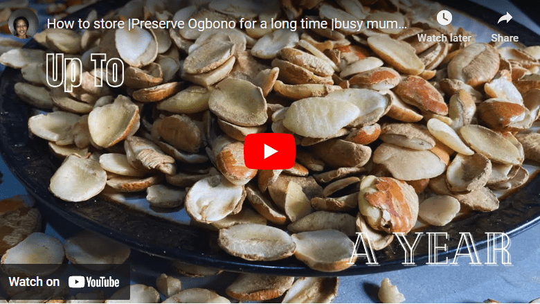 How to Preserve Ogbono For Long Storage