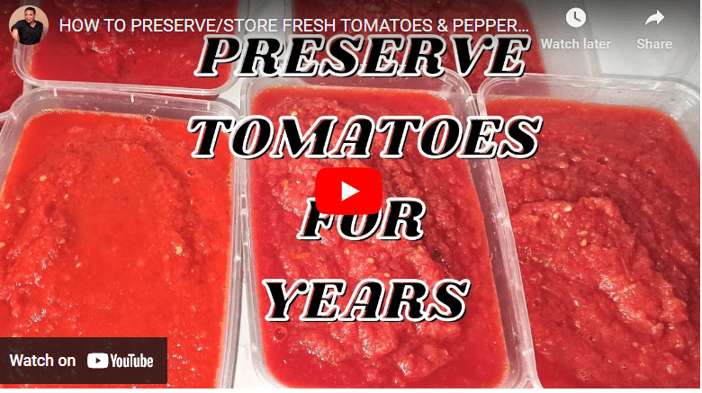 How to Preserve Tomatoes for Long Time Storage