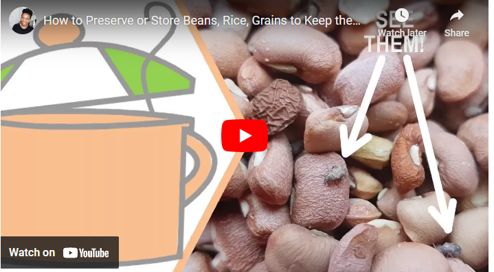 How To Preserve Beans from Weevils