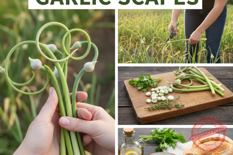 How to Harvest and Use Garlic Scapes