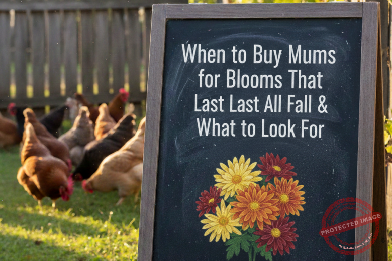 When to Buy Mums for Blooms That Last All Fall & What to Look For