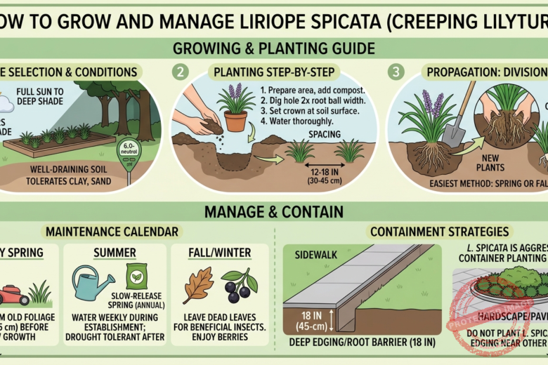 How to Grow and Manage Liriope Spicata